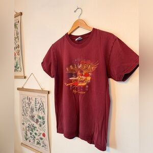 Harley Davidson - Men’s Large - Maroon Tee